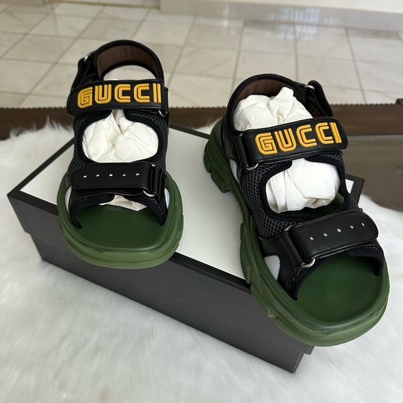 Auth Gucci Men’s Sandals NEW - Picture 3 of 8